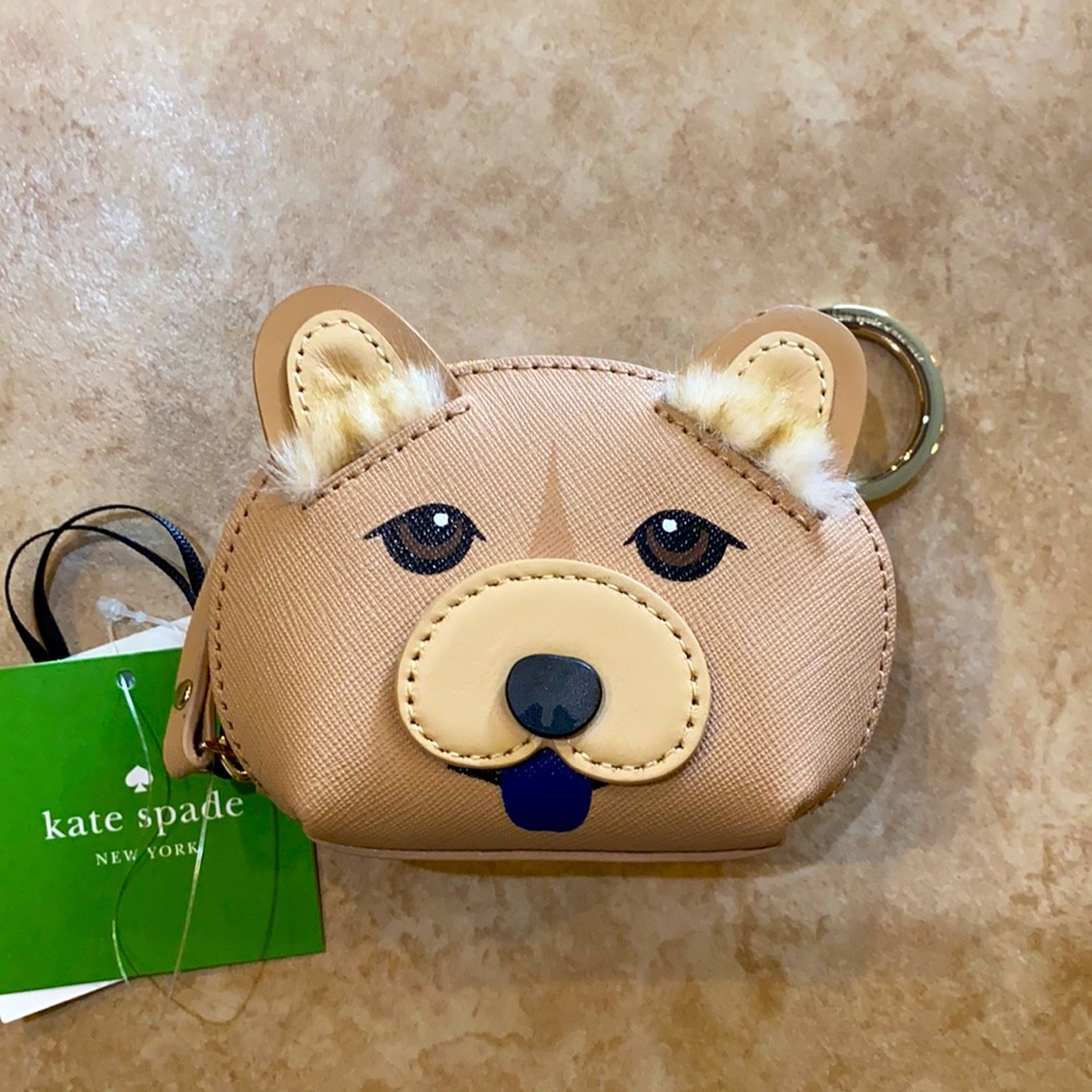 NWT Kate spade Chow Chow Coin Purse.